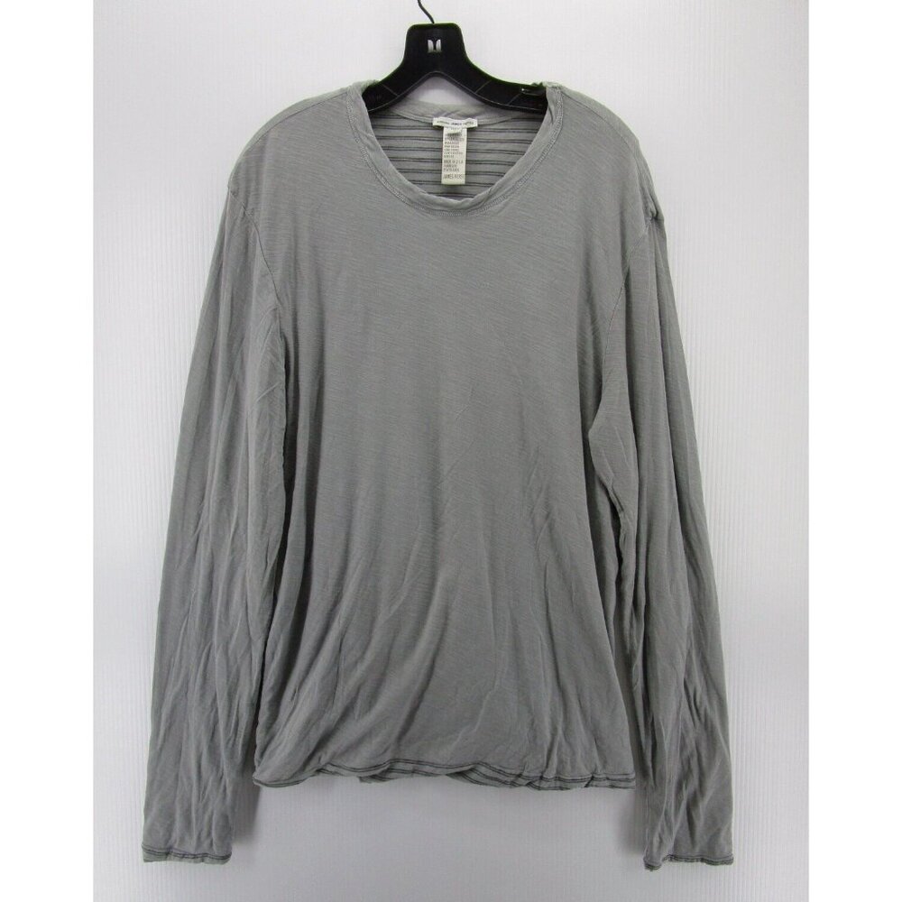 James Perse Shirt 2 Standard Pullover Crewneck Casual Breathable Medium